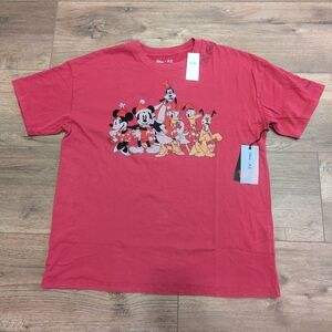Red, Christmas Disney Character T-Shirt